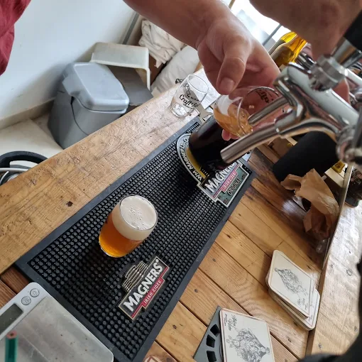 Prova de cerveja artesanal Nova Vida diretamente da torneira no Tap Room